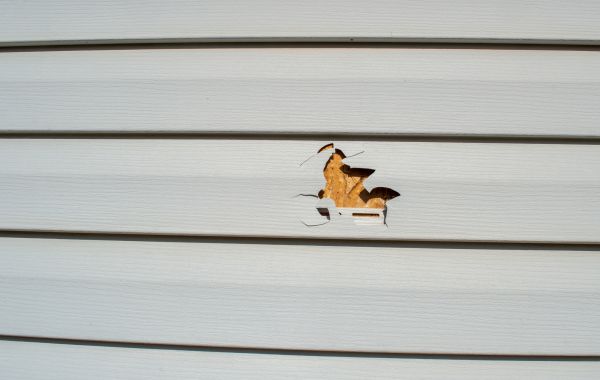 Siding Hole Patching in Rocklin