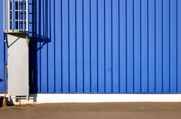 Ribbed Metal Siding Repair in Rocklin