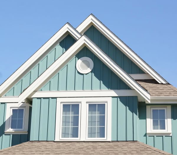 Batten Siding Repair in Rocklin