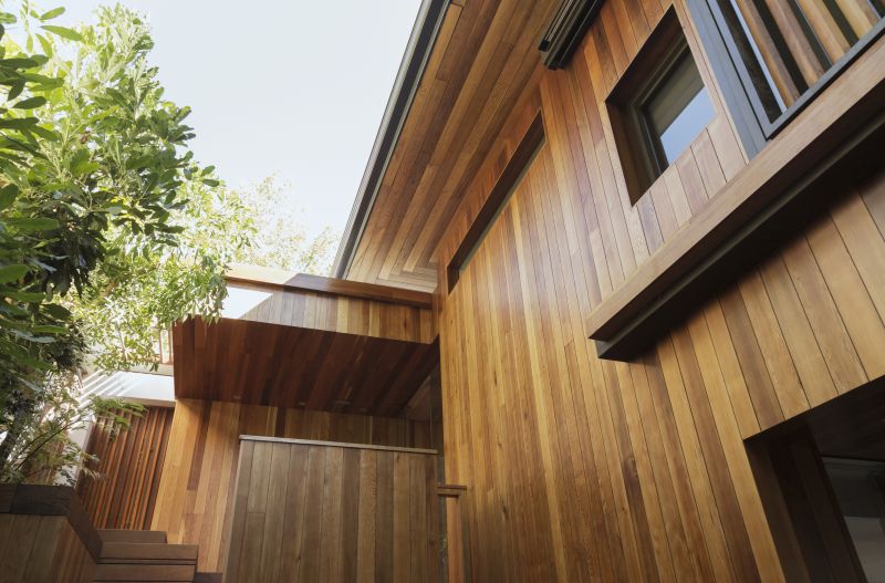 Stylish Wood Siding